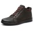 Herren-Ledersneaker J2127 braun