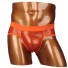 Herren-Mesh-Slip orange