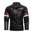 Herren-Motorradjacke aus Leder 2