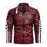 Herren-Motorradjacke aus Leder 3