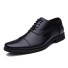 Herren-Oxford-Schuhe aus Leder J1478 schwarz