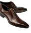 Herren-Oxfords J1496 braun