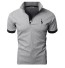 Herren-Poloshirt T2225 grau