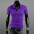 Herren-Poloshirt T2225 lila