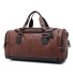 Herren-Reisetasche aus Leder T480 braun