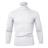 Herren-Rollkragenpullover F169 weiß