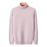 Herren-Rollkragenpullover F170 rosa