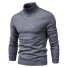 Herren-Rollkragenpullover F171 dunkelgrau