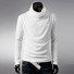 Herren-Rollkragenpullover F265 weiß