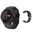 Herren-Smartwatch mit Ersatzarmband K1449 grau