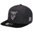 Herren-Snapback T247 schwarz