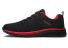 Herren-Sneaker A1033 schwarz-rot