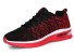 Herren-Sneaker mit Muster J2195 rot