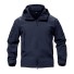 Herren-Softshelljacke dunkelblau