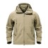 Herren-Softshelljacke khaki