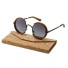 Herren-Sonnenbrille aus Holz E2159 2