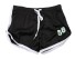 Herren-Sportshorts J968 schwarz