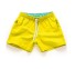 Herren-Strandshorts J3549 gelb