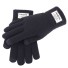 Herren-Strickhandschuhe J2168 schwarz