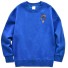 Herren-Sweatshirt F21 blau