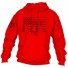 Herren-Sweatshirt F42 rot