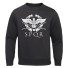 Herren-Sweatshirt mit F112-Aufdruck schwarz