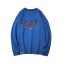 Herren-Sweatshirt mit F133-Aufdruck blau