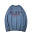 Herren-Sweatshirt mit F133-Aufdruck hellblau