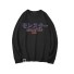 Herren-Sweatshirt mit F133-Aufdruck schwarz