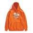 Herren-Sweatshirt mit F140-Aufdruck orange