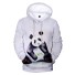 Herren-Sweatshirt mit Panda-Print 2