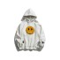 Herren-Sweatshirt mit Smiley F5 weiß