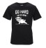 Herren-T-Shirt GO HARD J2199 schwarz