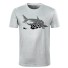 Herren-T-Shirt mit Hai T2231 12