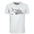 Herren-T-Shirt mit Hai T2231 28