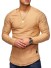 Herren-T-Shirt mit langen Ärmeln T2052 beige