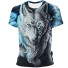 Herren-T-Shirt mit Wolfsprint T2081 14