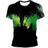 Herren-T-Shirt mit Wolfsprint T2081 6