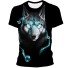 Herren-T-Shirt mit Wolfsprint T2081 15