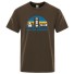 Herren-T-Shirt T2055 dunkelbraun