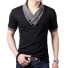 Herren-T-Shirt T2101 schwarz