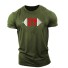 Herren-T-Shirt T2126 armeegrün