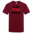 Herren-T-Shirt T2193 weinrot