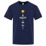 Herren-T-Shirt T2234 dunkelblau