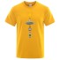 Herren-T-Shirt T2234 gelb