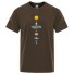 Herren-T-Shirt T2234 kaffee