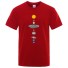 Herren-T-Shirt T2234 rot