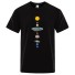 Herren-T-Shirt T2234 schwarz