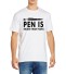 Herren-T-Shirt T2258 weiß