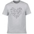 Herren-T-Shirt T2269 grau